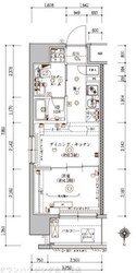 ベルシード綾瀬ドゥーエ♯Ｒの物件間取画像